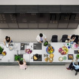 全長約6.5メートルの巨大キッチン「MEGA KITCHEN」の取り扱いを開始｜TOYO KITCHEN STYLE ギャラリー