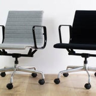 Eames Aluminum Group Chair Remade with Loopwheeler Fabric | BUILDING Gallery