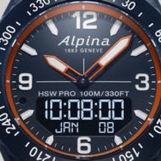 多彩なセンサーを搭載したアウトドアスマートウオッチ「アルパイナーX」｜ALPINA　ギャラリー