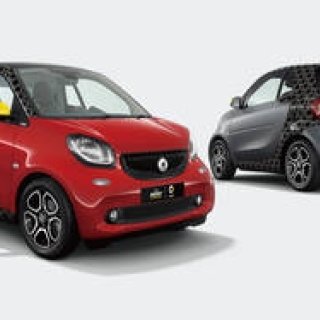 ミッキーマウスをイメージしたスマートの特別仕様車｜smart ギャラリー