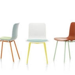 ジャスパー・モリソンがデザインしたシェルチェア｢ハル｣に、色鮮やかな限定カラーリング｜Vitra