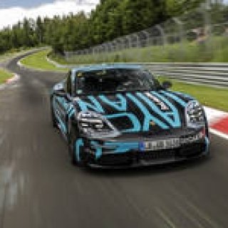 Porsche's First Electric SUV, the Taycan, Achieves New Nürburgring Lap Record | Porsche
