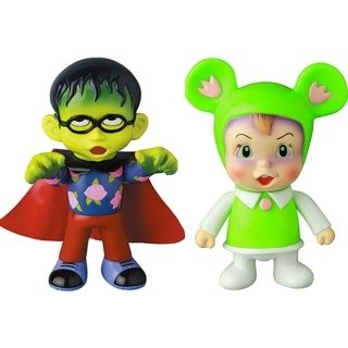 70年代オカルトブームの最中に生まれた『魔太郎がくる!!』がソフビとＴシャツで令和に復活 | MEDICOM TOY