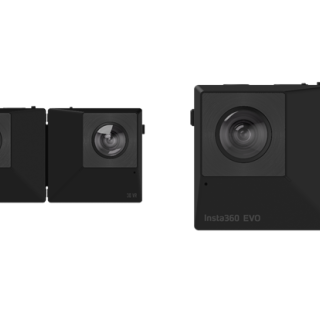 新たに“180度3D撮影モード”を搭載。変幻自在のまったく新しい360度カメラ、「Insta360 EVO」が登場。
