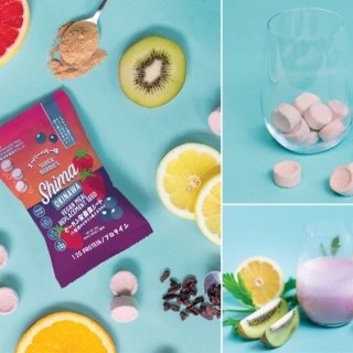 世界初の技術を活用した、プロテイン粉末を固形化に して 発泡 健康 食品とした 「 Shima Okinawa 」登場！