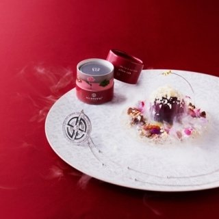 「SA BIRTH GINZA」と「Restaurant Air」がコラボレーション。ダイヤモンドの美しさを表現したスイーツを提供