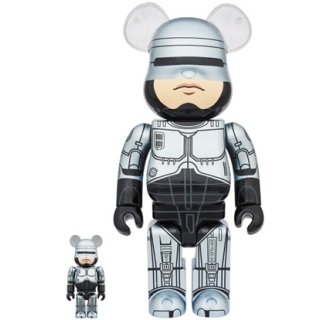 BE@RBRICK ROBOCOP 100％ & 400％