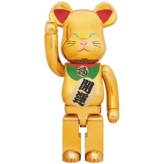 BE@RBRICK 招き猫 金メッキ 弐 1000％