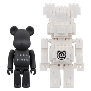BE@RBRICK × nanoblock TM 2PACK SET B