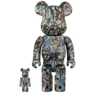 BE@RBRICK Jackson Pollock Studio Ver.2.0 100％ & 400％