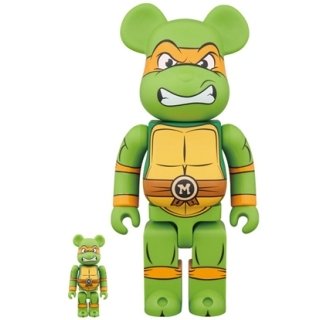 BE@RBRICK MICHELANGELO 100％ & 400％