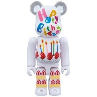 BE@RBRICK グリーティング 誕生日2 PLUS 100％