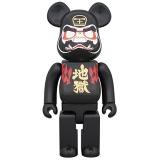 BE@RBRICK 地獄ダルマ 400％