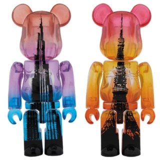 BURJ KHALIFA BE@RBRICK + TOKYO TOWER BE@RBRICK TWIN TOWER PACK