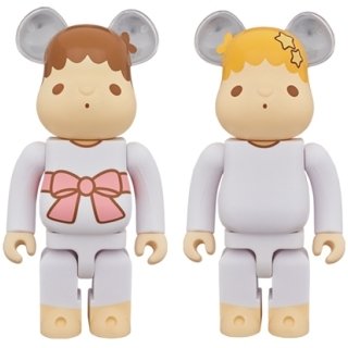 BE@RBRICK Little Twin Stars キキ & ララ セット 400％（レトロカラーVer.） 2 PACK