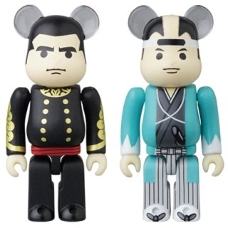 BE@RBRICK 幕末志士 西郷隆盛／沖田総司