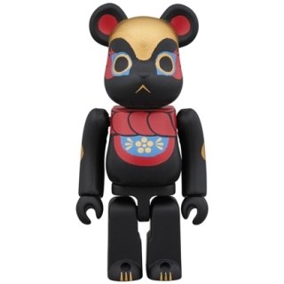 BE@RBRICK イヌハリゴン 黒 100％