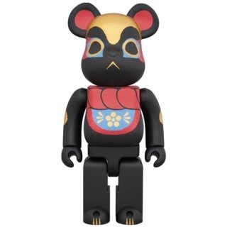 BE@RBRICK イヌハリゴン 黒 400％