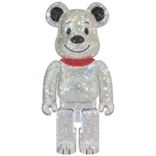 CRYSTAL DECORATE SNOOPY BE@RBRICK 400％
