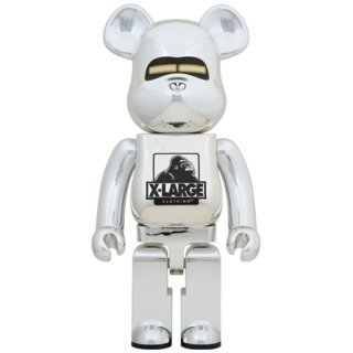 BE@RBRICK XLARGE(R) × HAJIME SORAYAMA 1000％ SILVER