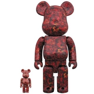 BE@RBRICK M / mika ninagawa LEATHER ROSE 100％ & 400％
