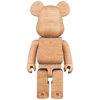BE@RBRICK カリモク 杢 メープル 400％