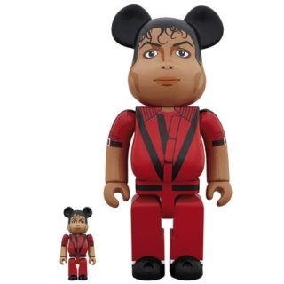 BE@RBRICK Michael Jackson Red Jacket 100％ & 400％