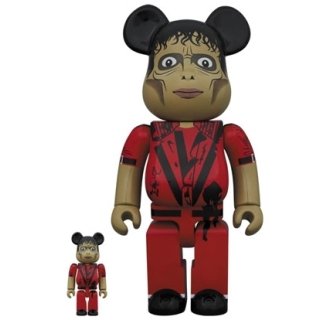 BE@RBRICK Michael Jackson Zombie 100％ & 400％