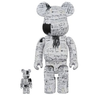 BE@RBRICK JEAN-MICHEL BASQUIAT #3 100％ & 400％