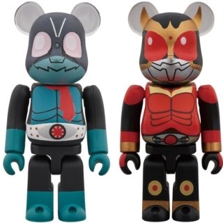 BE@RBRICK 仮面ライダー旧1号＆仮面ライダークウガ 2PACK
