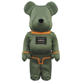 PORTER × BE@RBRICK 400％ TANKER SAGE GREEN Special Edition