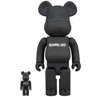 BE@RBRICK SOPH. 20th ANNIV. 100％ & 400％