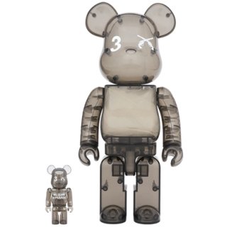 BE@RBRICK 3.PARADIS × roarguns 100％ ＆ 400％