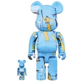 BE@RBRICK JEAN-MICHEL BASQUIAT #4 100％ & 400％