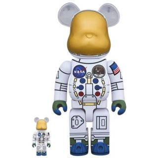 1969 ASTRONAUT BE@RBRICK 100％ & 400％