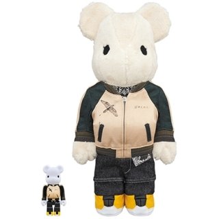 sacai BE@RBRICK 100％ & 400％