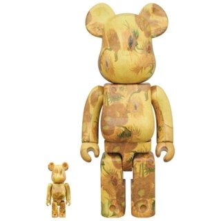 BE@RBRICK 「Van Gogh Museum」 Sunflowers 100％ & 400％