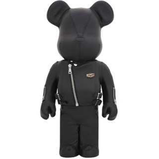 BE@RBRICK × Lewis Leathers 1000％