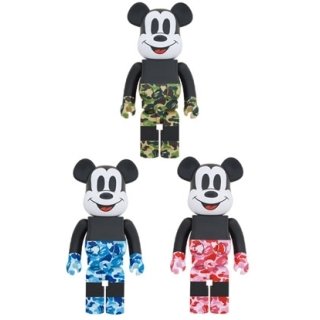 BE@RBRICK BAPE MICKEY MOUSE 1000％