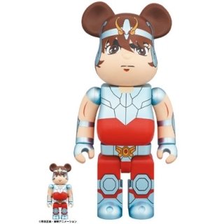 BE@RBRICK 天馬星座の星矢 100% & 400%