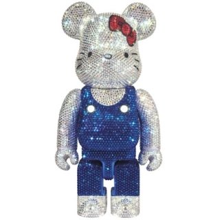 CRYSTAL DECORATE HELLO KITTY BE@RBRICK 400％
