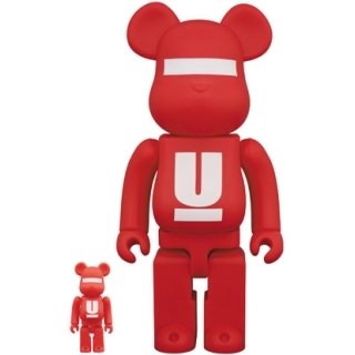 BE@RBRICK UNDERCOVER LOGO 100％ & 400％