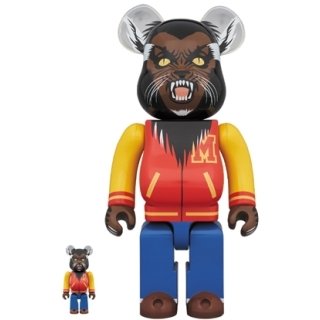BE@RBRICK Michael Jackson WEREWOLF 100％ & 400％