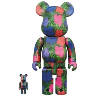 BE@RBRICK ANDY WARHOL “Flowers” 100％ & 400％