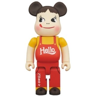 BE@RBRICK ペコちゃん ビンテージ HELLO版 400％