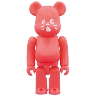 BE@RBRICK にゃー 蛍光PINK
