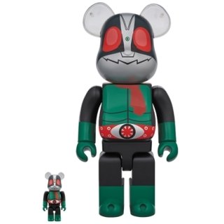 BE@RBRICK 仮面ライダー旧2号 100％ & 400％