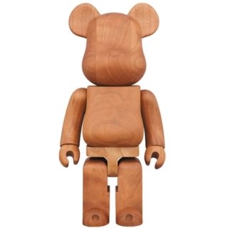 BE@RBRICK カリモク 杢 チェリー 400％