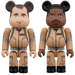 BE@RBRICK GHOSTBUSTERS 100％ 2PC SET Peter Venkman/Winston Zeddemore