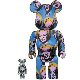 Andy Warhol’s Marilyn Monroe BE@RBRICK 100％ & 400％
